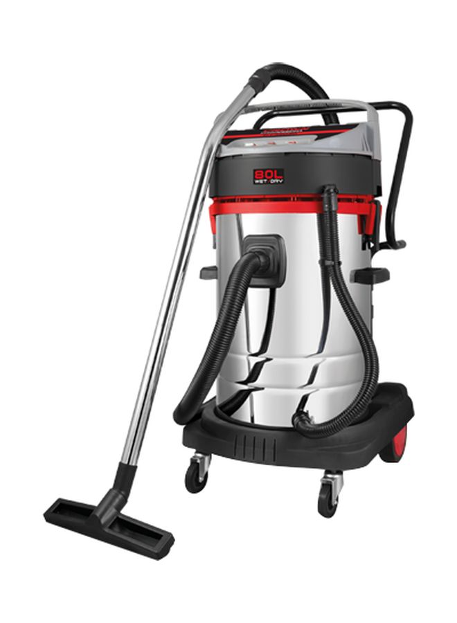 كراون مكنسة كهربائية سعة 80 لتراً 80 L 3000 W CT42030 فضي / أسود / أحمر - Image 1
