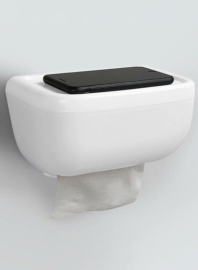 Generic Waterproof Wall Mounted Tissue Box White 25x15x16centimeter  - Image 3