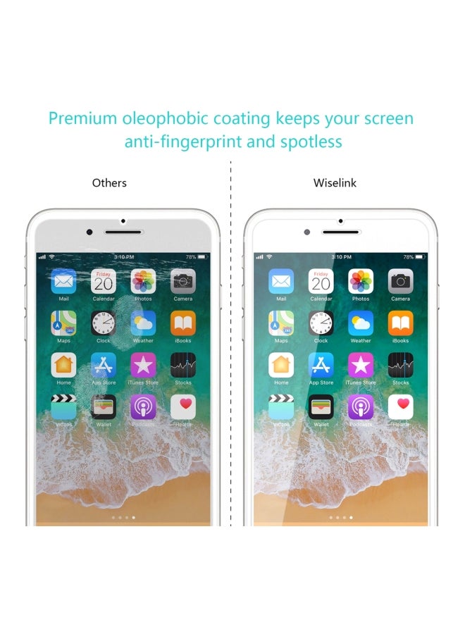 MiLi HD Tempered Glass Screen Protector For Apple iPhone 6/6S Clear - Image 2