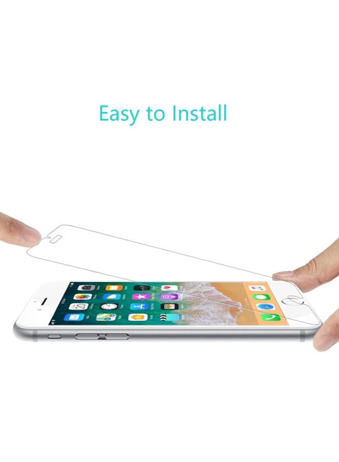 MiLi HD Tempered Glass Screen Protector For Apple iPhone 6/6S Clear - Image 5