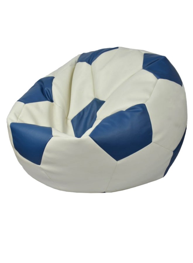 relaxsit - Football Bean Bag Blue/White - Image 1