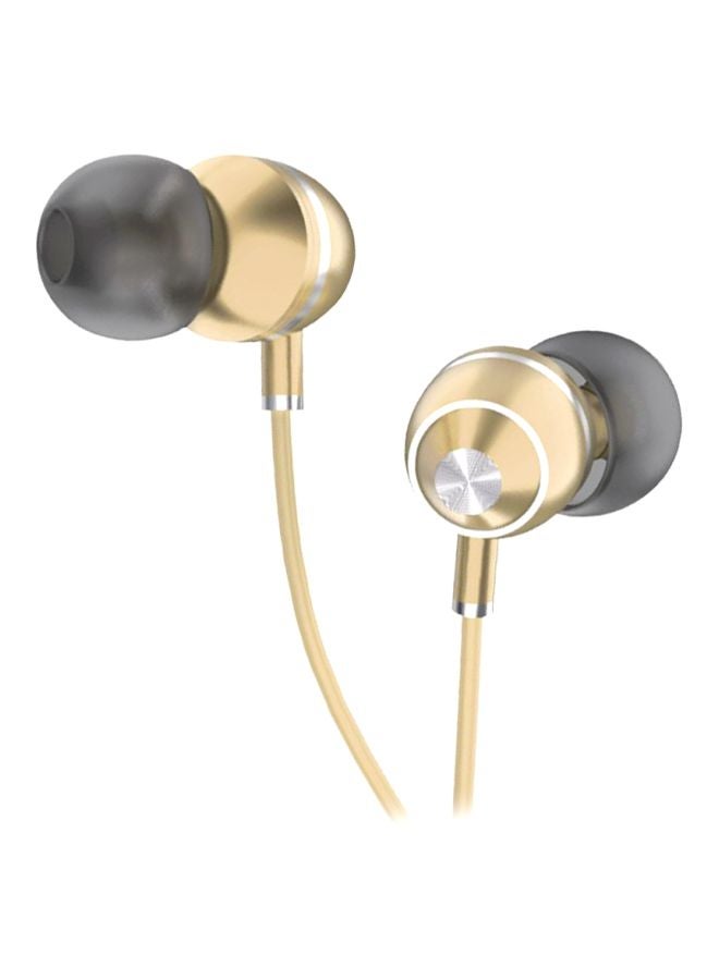 G-TiDE EXTREME Tuneful Series Wired In Ear Earphones Gold - Image 1