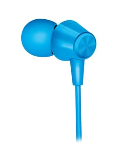 Breezy Sound Wired In-Ear Earphone With Mic Blue