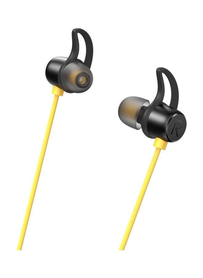 Wireless In Ear Earphones Yellow/Black