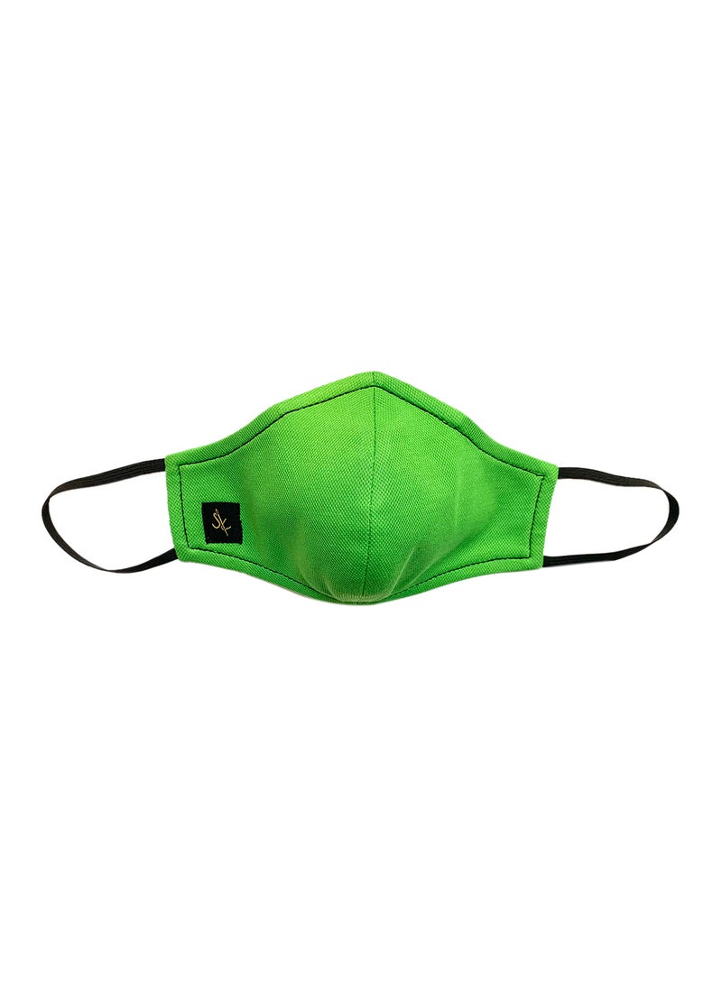 Sana'a Kayum Reusable Face Mask Medium Leaf Green - Image 1