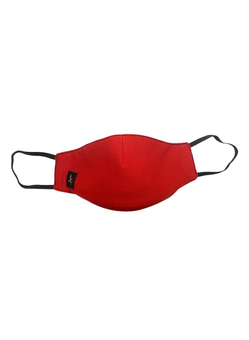 Sana'a Kayum - Reusable Face Mask Small Warm Red - Image 1