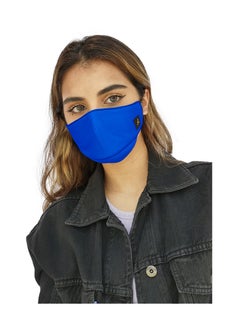 Sana'a Kayum Reusable Face Mask Medium Royal Blue  - Image 2