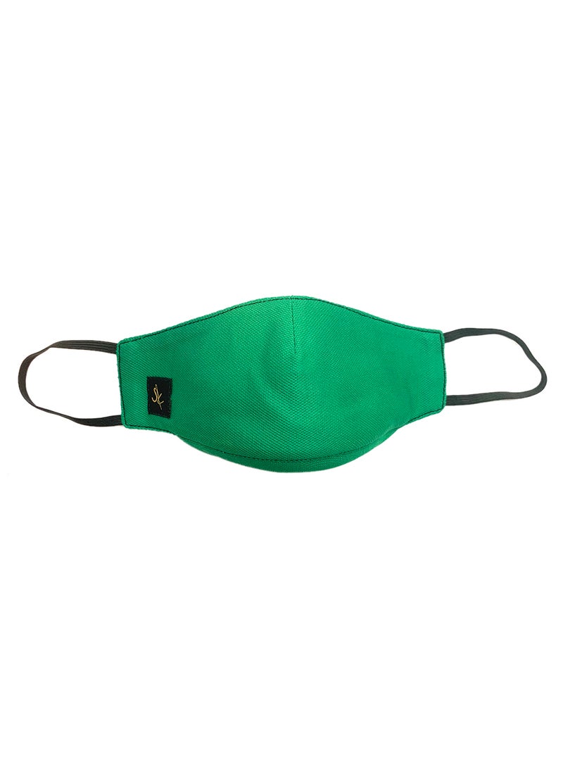 Sana'a Kayum - Reusable Face Mask Small Emirates Green - Image 1