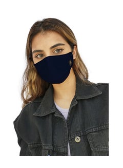 Sana'a Kayum Reusable Face Mask Medium Midnight Blue  - Image 2