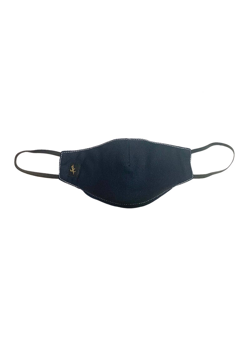 Sana'a Kayum Reusable Face Mask Medium Midnight Blue  - Image 1