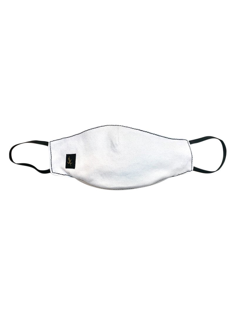 Sana'a Kayum - Reusable Face Mask Small White - Image 1