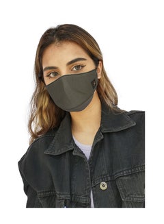 Sana'a Kayum Reusable Face Mask Medium Titanium Grey  - Image 2