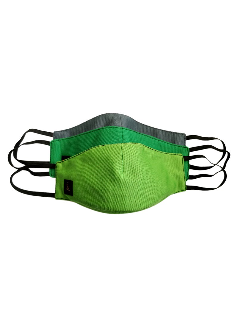 Sana'a Kayum Reusable Face Mask Medium Multicolour  - Image 1