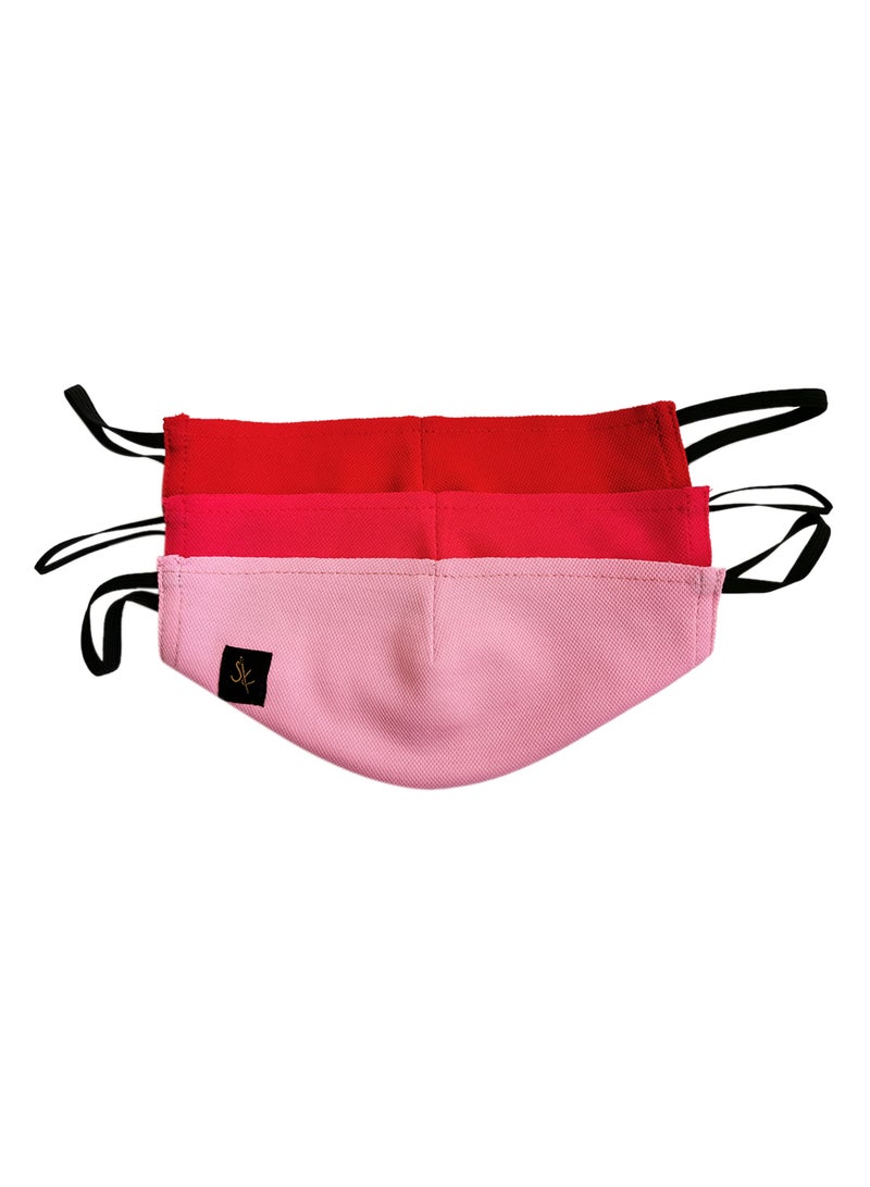 سناء كايوم كمامة الوجه القابلة لإعادة الاستخدام قياس صغير متعدد الألوان - Image 1