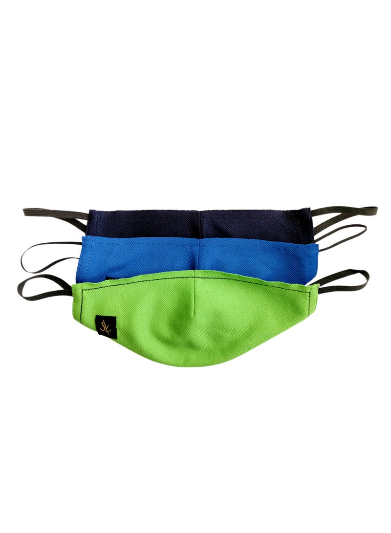 Sana'a Kayum Reusable Face Mask Medium Multicolour  - Image 1