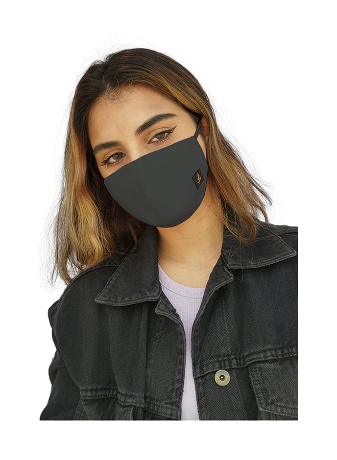 Sana'a Kayum Reusable Face Mask Small Cement Grey  - Image 2