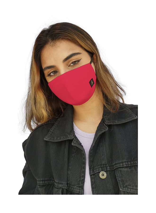 Sana'a Kayum Reusable Face Mask Small Fuchsia - Image 2