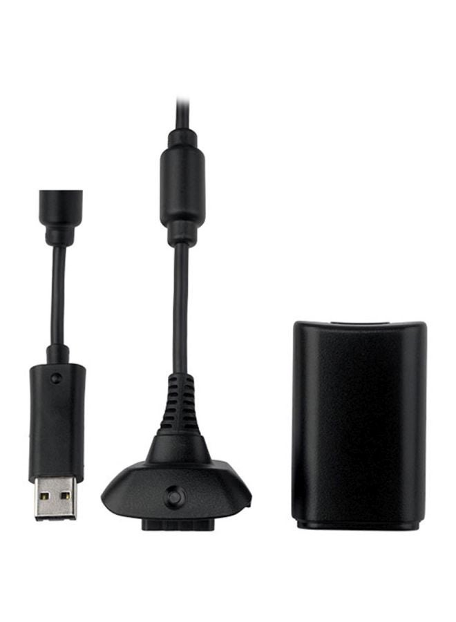 4800mAh Rechargeable Battery Pack And Cable For Xbox 360
