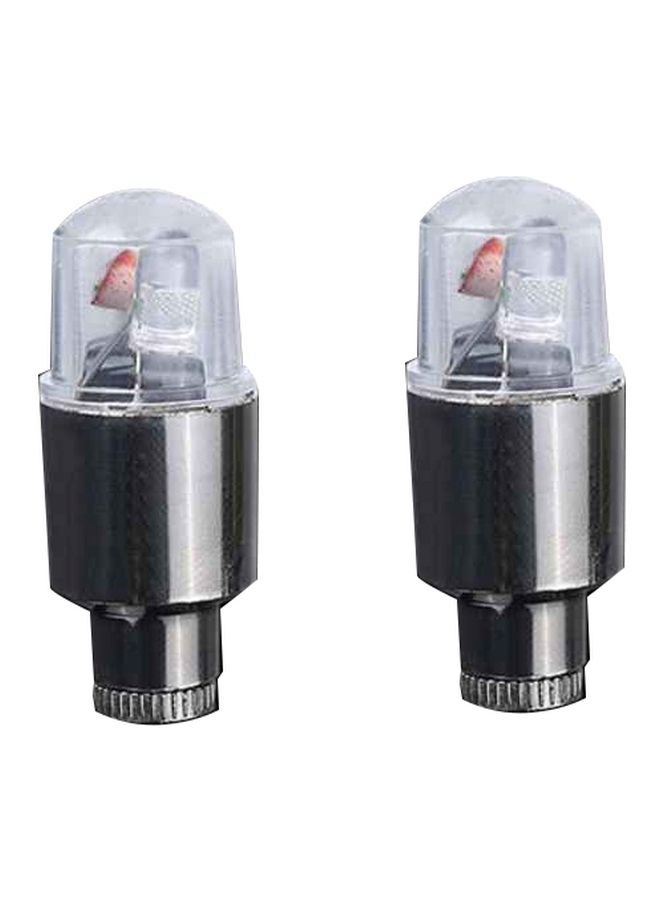 Bluelans LED Flash Tyre Wheel Valve Cap Light  - Image 1