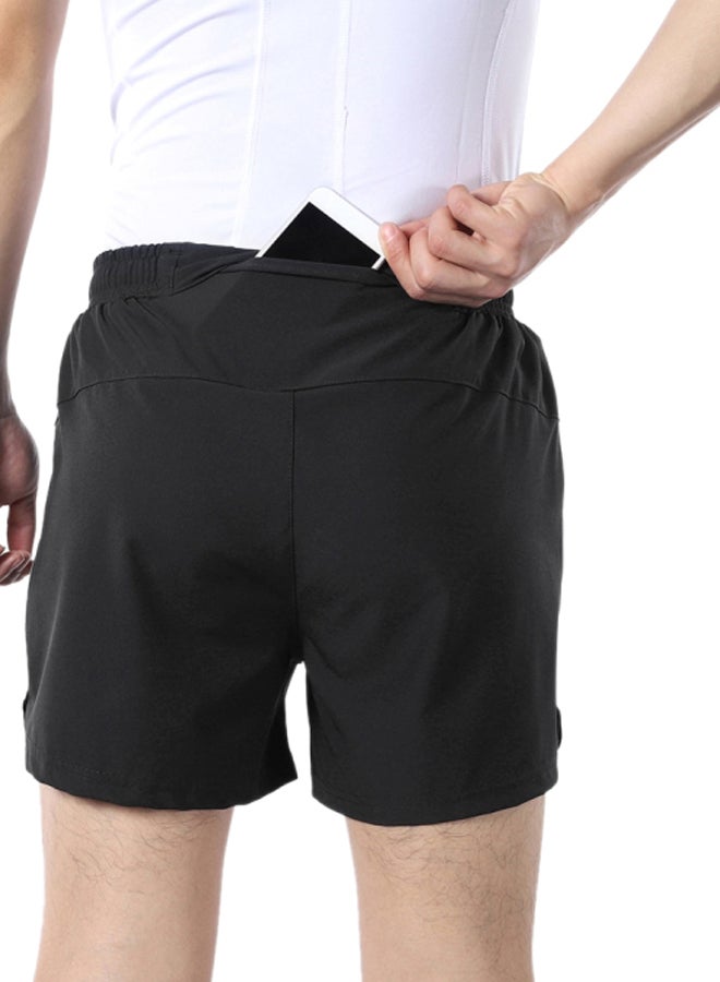 Elastic Workout Shorts M
