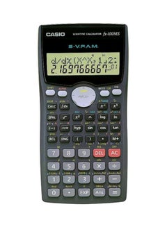 CASIO 12-Digit Dot Matrix Display Scientific Calculator Grey/Black  - Image 1