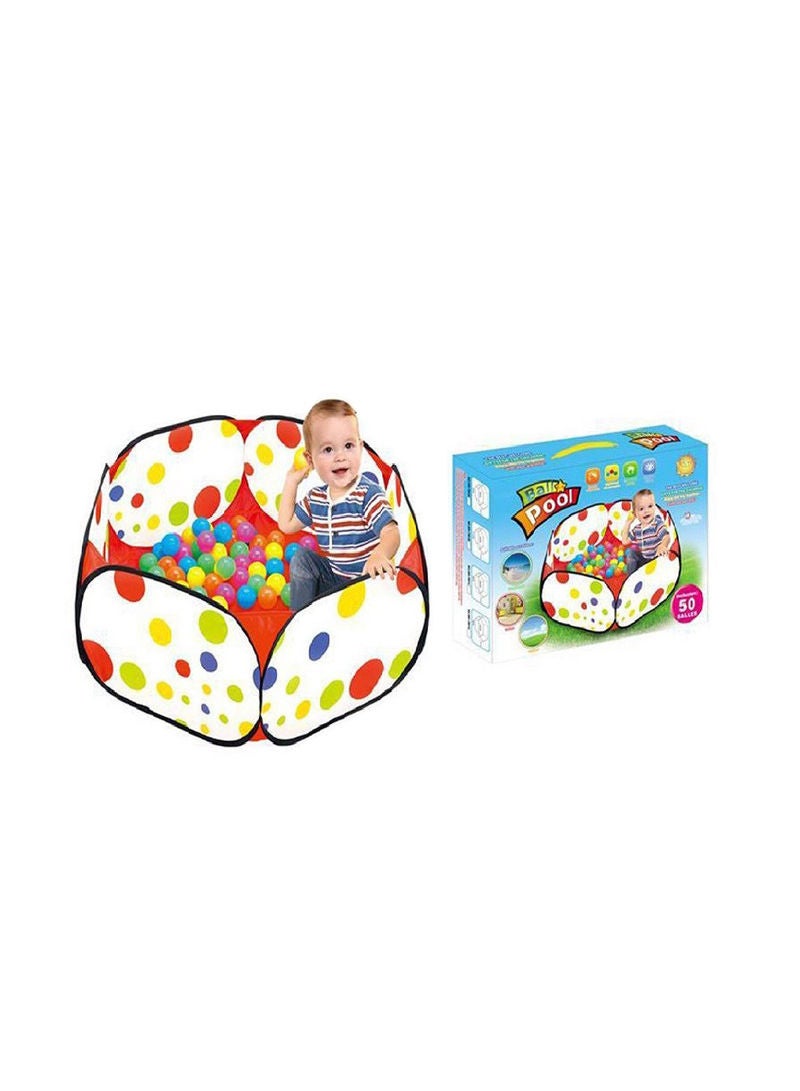 سياج لسلامة الأطفال و50 كرة 46x14.5x35سم