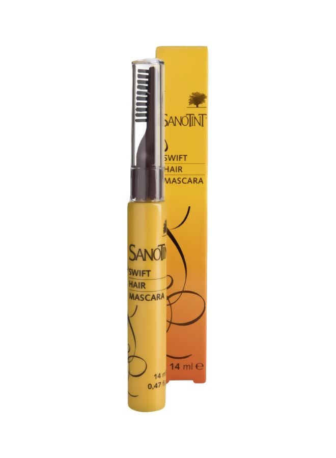 Sanotint Swift Hair Mascara S4 Light Brown 14ml  - Image 1