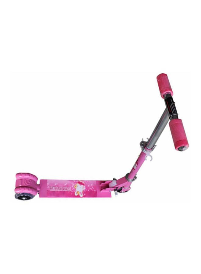 Cool Baby Adjustable Folding Kick Scooter Pink 50x26x68cm - Image 3