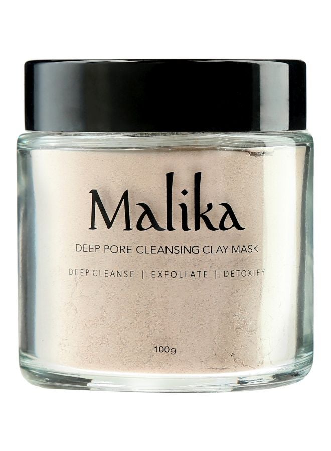 Malika Deep Pore Cleansing Clay Mask 100grams - Image 1