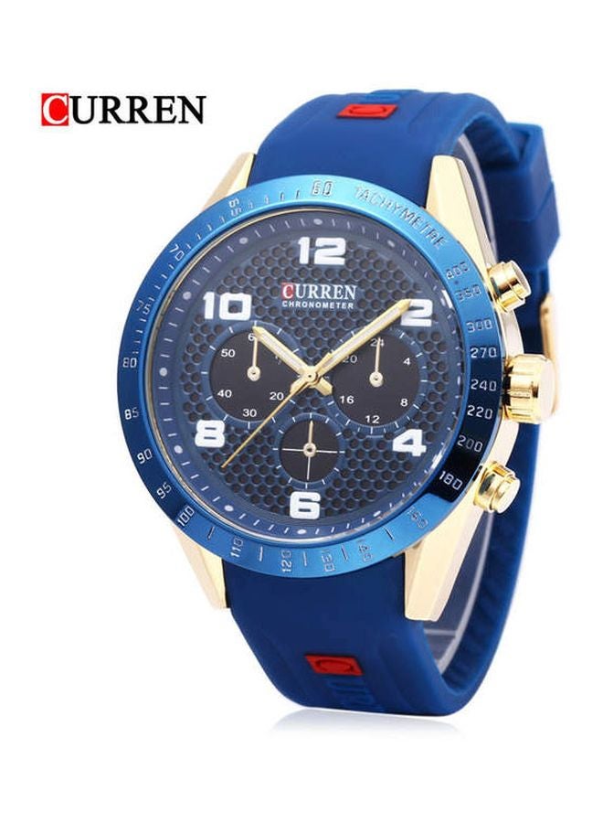 CURREN - men Water Resistant Chronograph Watch 8167 - Image 1