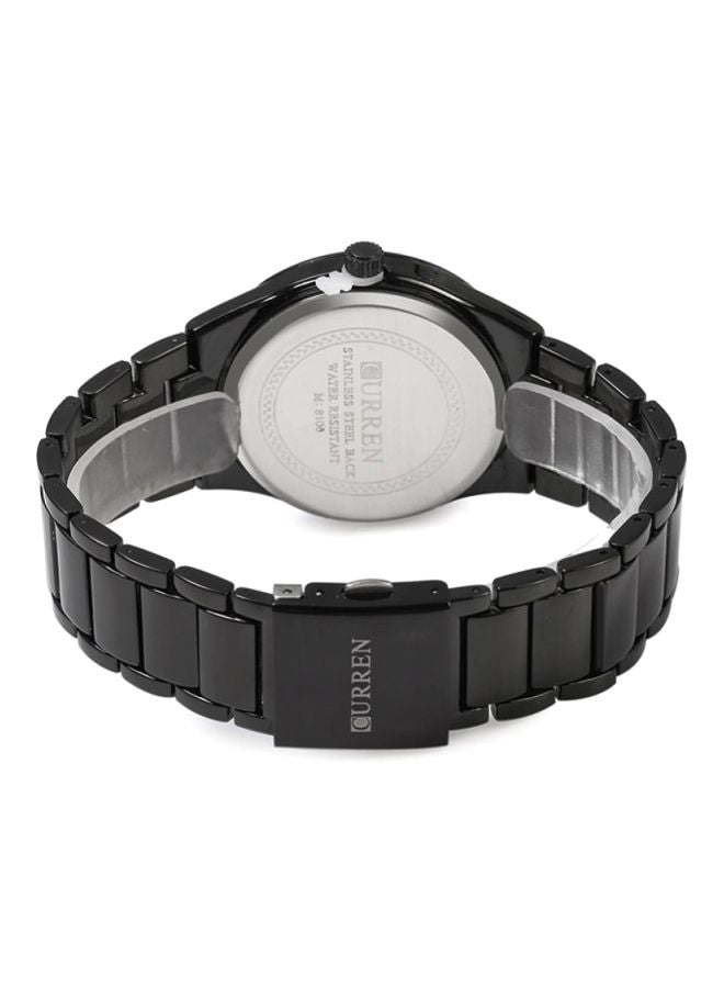 CURREN men Water Resistant Analog Watch 8109HH - 46 mm - Black - Image 2