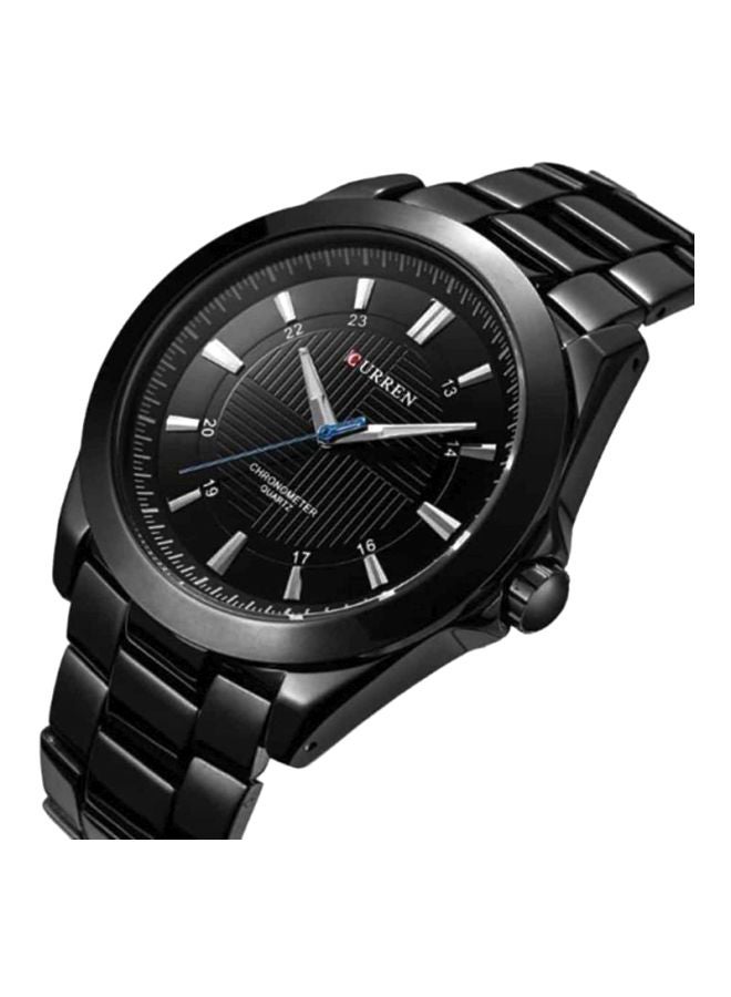 CURREN men Water Resistant Analog Watch 8109HH - 46 mm - Black - Image 3
