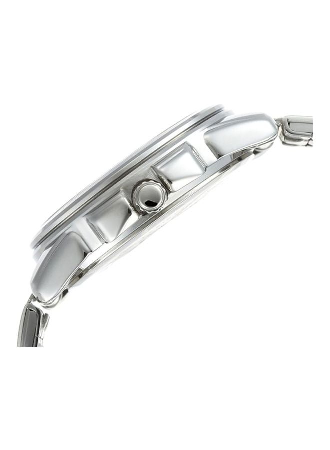 كاسيو ساعة يد إنتايسر بعقارب طراز LTP-1314D-5AV - 33 مم - فضي للنساء - Image 3