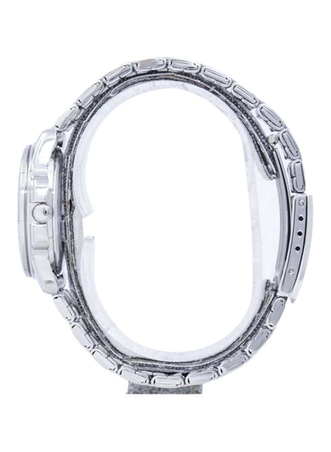 كاسيو ساعة يد إنتايسر بعقارب طراز LTP-1314D-5AV - 33 مم - فضي للنساء - Image 4