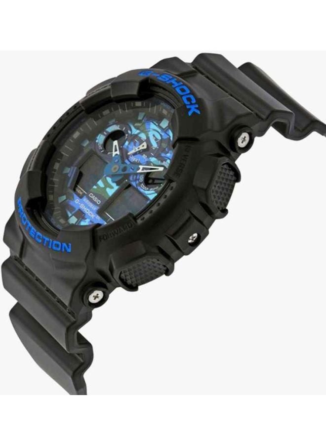 جي شوك ساعة G شوك رقمية وبعقارب طراز GA-100CB-1 men - Image 3