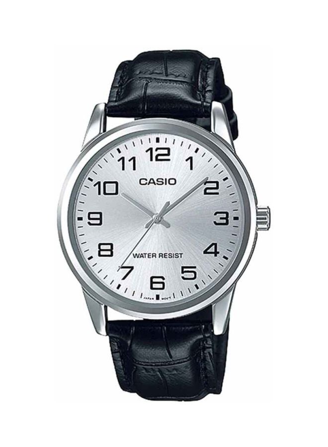 CASIO Men's Dress Analog Watch MTP-V001L-7 - 38 mm - Black  - Image 1