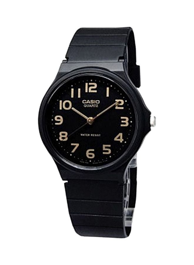 CASIO Men's Water Resistant Analog Watch MQ-24-1B2LDF - 35 mm - Black - Image 1