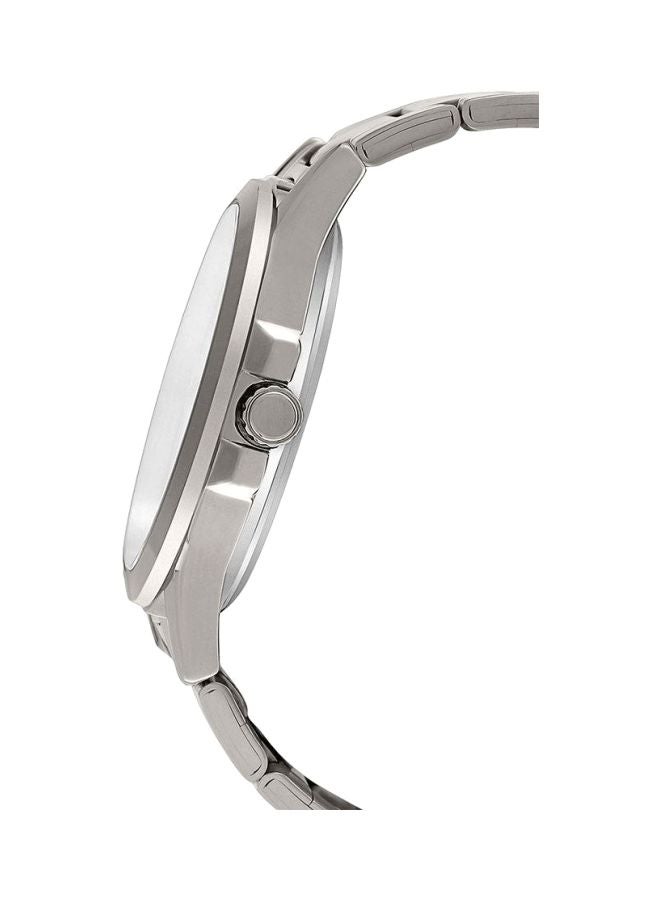 CASIO Men's Enticer Analog Watch MTP-1381G-1AV - 47 mm - Silver/Gold - Image 3