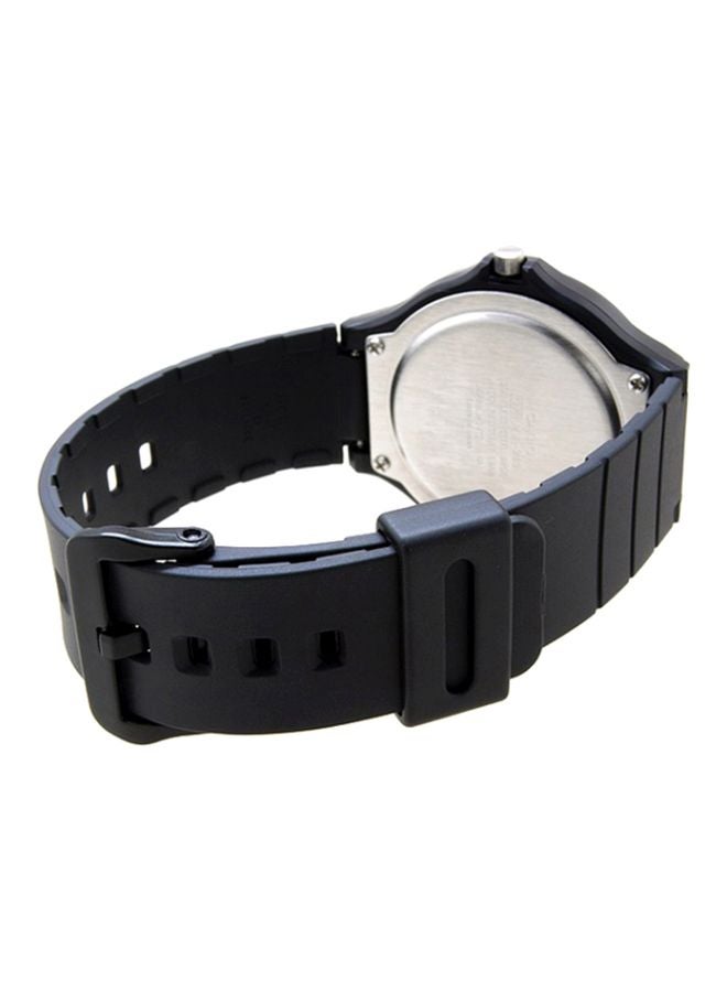 كاسيو ساعة يد شبابية بعقارب طراز MW-240-1E2 - 44 مم - لون أسود للرجال - Image 2