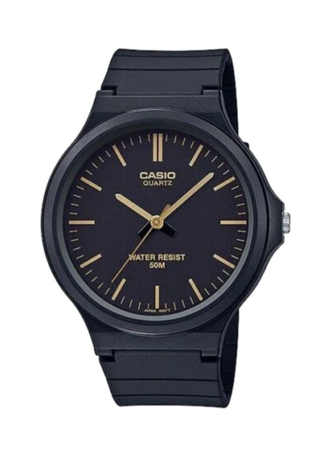 كاسيو ساعة يد شبابية بعقارب طراز MW-240-1E2 - 44 مم - لون أسود للرجال - Image 1