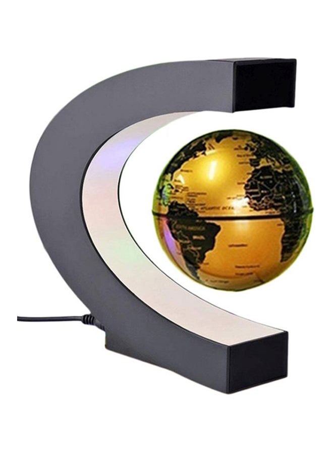 OUTAD Levitation Anti Gravity Globe World Map With LED Light Gold 215x100x200ml - Image 2