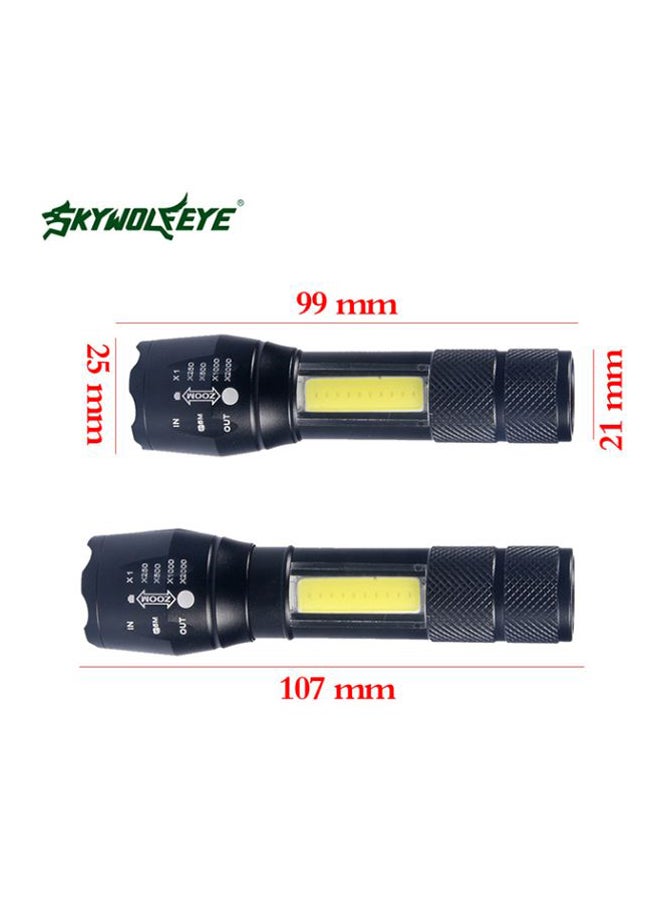 Voberry LED Mini COB Flashlight Black/Yellow  - Image 3