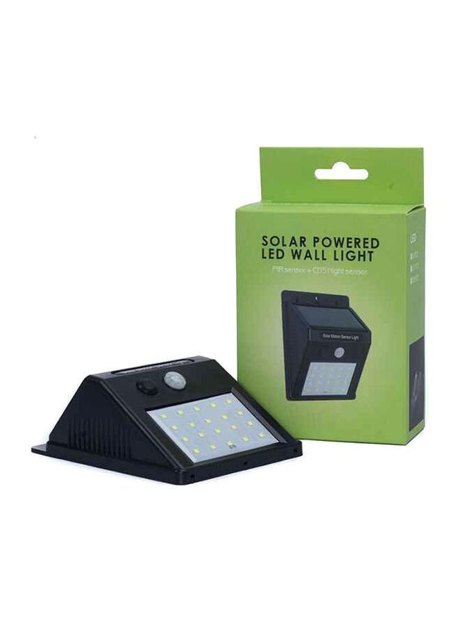 Beauenty 20-LED Solar Powered Motion Sensor Wall Light Black/White 6 x 10cm - Image 2