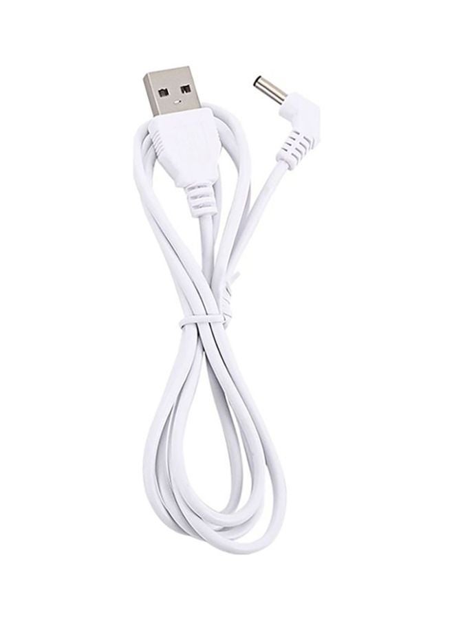 بيوينتي مصباح LED على شكل قمر ثلاثي الأبعاد مزود بمنفذ USB مع حامل وكابل أبيض/بيج 16سم - Image 3