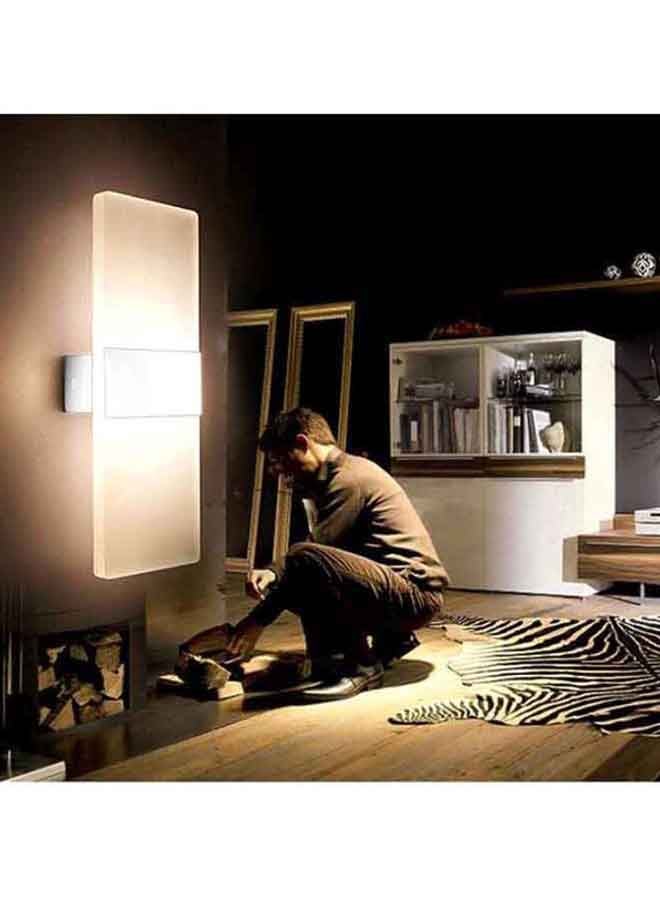 OUTAD Rectangular Shape LED Wall Lamp Warm White 220x40x110mm - Image 4