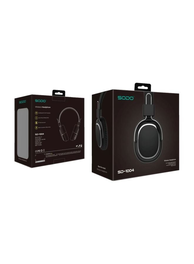 SODO Wireless Over-Ear Headphones Black - Image 3