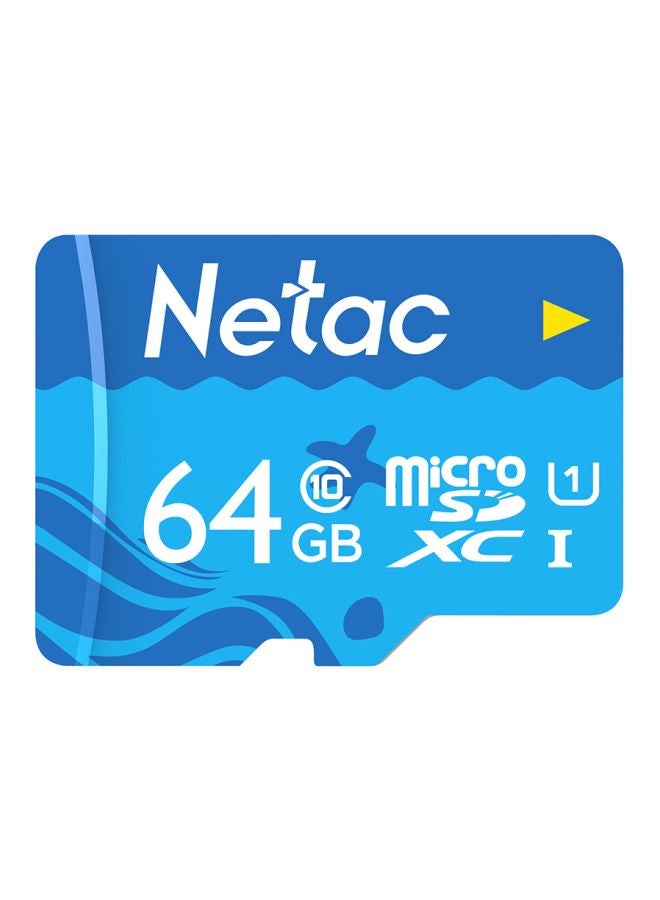 Netac MicroSD XCI Class10 Memory Card Blue  - Image 1