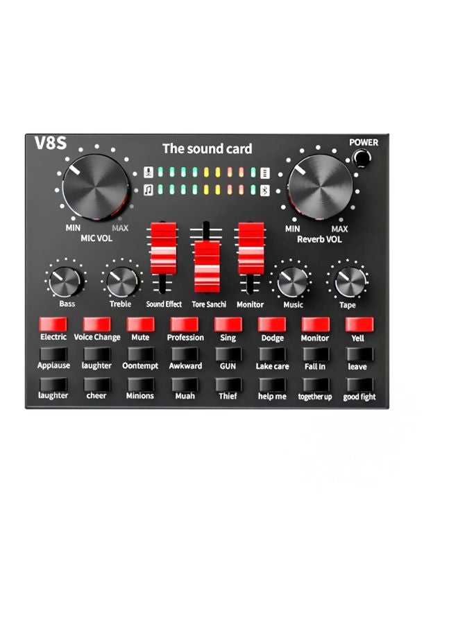 V8S Mobile Phone Live Sound Card