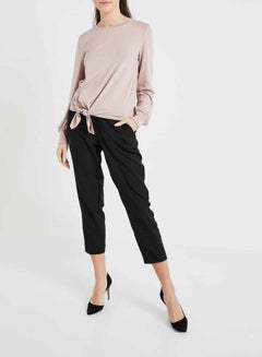 Slouch Knot Tie Top Dusty Pink - v1596013577/N33815828V_3