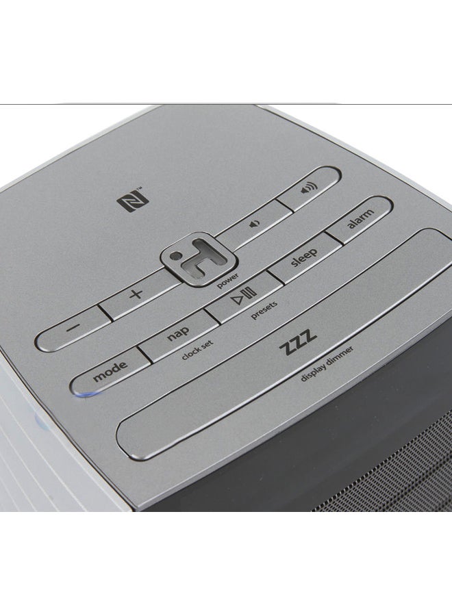 آي هوم راديو FM يعمل بالبلوتوث iBN20 أسود/ فضي - Image 2